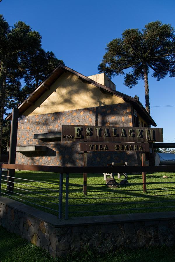 Estalagem Vila Suzana - Quadra De Beach Tennis Indoor 카넬라 외부 사진